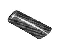 Car Accessories For Fiat 500 595 2008-2023 Carbon Fiber Interior Parking Gear Shift Hand Brake Lever Sleeve Trim Handbrake Grip Cover