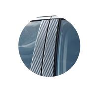 Car Accessories For Hyundai For Santa Fe Sport SWB DM 2013-2018 Window Door Column B C Pillar Post Cover Trim Sticker(Carbon Fiber look)