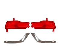 Car Accessories For MG ZS ZX 2017 2018 2019 Rear Bumper Light Decorative Reflector Trim Warning Brak(1Set)