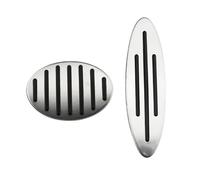 Car Accessories For Mini For Cooper For JCW S R55 R56 For R60 R61 F54 F55 F56 For F60 Footrest Gas Brake Clutch Pedal Cover Vehicle Interior(AT Black B)