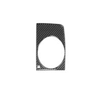 Car Accessories for Q7 2007-2015 Carbon Fiber Black Stickers Car Interior Decorative Auto Accessories Vehicle Interior(Center cupholder)