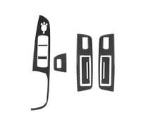 Car Accessories for Q7 2007-2015 Carbon Fiber Black Stickers Car Interior Decorative Auto Accessories Vehicle Interior(Door Lift)