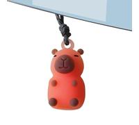 Car Accessories for Rearview Mirror, Hanging Decoration with UV Effect and Colour Changing Capybara - Charm Pendant for Truck and Vehicle, Enhances the Experience