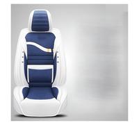 Car Accessories For Seat For Leon MK2 For Ibiza For Ateca For Altea XL Flax Material Car Covers Accessories Waterproof(Blue)