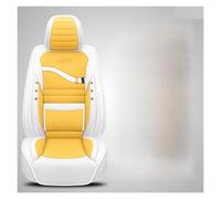 Car Accessories For Seat For Leon MK2 For Ibiza For Ateca For Altea XL Flax Material Car Covers Accessories Waterproof(Yellow)