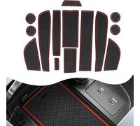 Car Accessories for Smart #1 Brabus Pro+ 2023 Premium Groove Mats Liners Cup Holder, Door Slot Mat, Car Interior Non-Slip Anti Dust Rubber Mat.