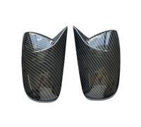 Car Accessories For Toyota For Corolla 2009-2013 Rearview Mirror Cover Cap Sticker Trim With Horn Style Vehicles Auto Parts(Style A)