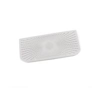 Car Accessories For Toyota For Highlander For Kluger XU70 2020-2024 Car Roof Reading Lamp Horn Trim Cover Trim Strips Interior(Silver)