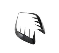 Car Accessories Front Fog Lamp Blade Ornament Sequins For Toyota For Harrier For Venza XU80 2020 2021 2022(Carbon fiber style)