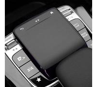 Car Accessories Interior Soft TPU Car Center Control Mouse Screen Protector Cover For Mercedes Benz A B CLA GLE GLS GLB Class W177 W247 C118 W167 (Black)