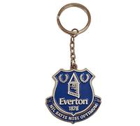 Car Accessories - Official Everton FC Keyring - Novelty Football Gift Ideas