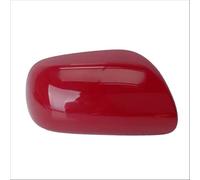 Car Accessories Rearview Mirror Cover Reverse Mirror Shell Mirror Case Housing For Toyota For Yaris 2006 2007 2008 2009 2010 2011(Red Right)
