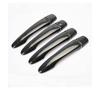 Car Accessories Replacement for Samsung QM6 2016 2017 2018 2019 2020 Door Handle Cover Catch Cap Trim Accessories Door Handle Cover Exterior Trim (Color : Black 2 Buttons)(Black No Button)
