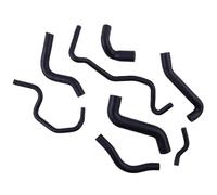Car Accessories Silicone Coolant Radiator Hose Pipe Kit for A3 S3 TT MK1 1.8T 225ps 2000 2001 2002 2003 2004 2005 2006(Matt Black)
