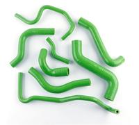 Car Accessories Silicone Coolant Radiator Hose Pipe Kit for A3 S3 TT MK1 1.8T 225ps 2000 2001 2002 2003 2004 2005 2006(Green)