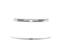 Car Accessories Stainless Rear Fender Protector Cover Stick Decoration For Talagon 2021 2022 2023 2024 Trunk Bumper(Brushed Silver)