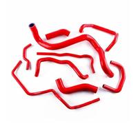 Car Accessories Turbo Silicone Radiator Hose Kits for VW for Golf GTI MK4 1.8L 2003 2004 2005 2006(Red)
