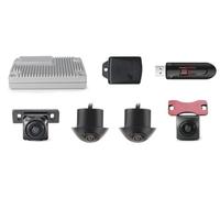 Car Accessories Universal 360 Degrees Panoramic All Around View Camera Car View System Parking Monitor 1080P 307 WDR Rearview Camera(360 with sensor 128G)