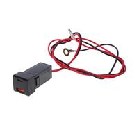 Car Adapter Efficient Power Supplies Multifunctional USB Car Power Supply USB Voltages Monitor Phone With Meter
