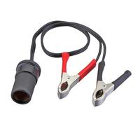 Car Adapter To Plug Socket - Battery Clamp Leads, 12v 24v Socket