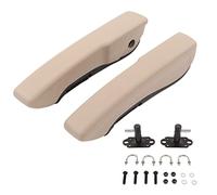 Car Adjustable Armrest,Pair Car Armrest Left Right 0-120 Degree Adjustable Interior Beige Universal for RV Trucks