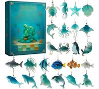 Car Advent Calendar 2026, 24 Days Christmas Countdown Garage Calendar with Mini Car Parts & Tool Ornaments, Gifts for Car Enthusiasts, Mechanics D