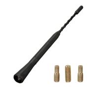 Car Aerial,AM/FM/DAB Car Antenna Radio Aerials Antenna,Universal Replacement With Screws M4,M5,M6,Made Rubber and Aluminum Sturdy Durable for Most Vehicles Decor,23cm/9 Inch Long,Black