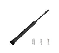 Car Aerial Ariel,Universal Antenna AM/FM/DAB Replacement Roof Van Radio Signal Booster,Short Mast Whip Rod Screws Threads Long Comes with M4 M5 M6,for Vehicles Including Trucks,Hatchbacks,Saloons