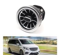 Car Air AC Vent Outlet for Benz V Class W447 For Vito V250 V260 2014-2021 Central console air conditioning ventilation grille assembly,Silver-Left