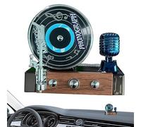 Car Air Buffers for Women, Car Traveling Air Discussion Player - Durable Car Air Freshener,360 Rotation Retro Aromatherapy Scent Decor Creat