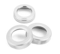 Car Air Condition Volume Control Switch Knob Trim Ring Cover For Benz A B Class W176 W246 GLA X156 CLA C117