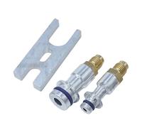 Car Air Conditioner Leak Test Plug Stopper,Leak Detection Refrigeration Hose Connector | High Strength Tool, AC Pipe Test Plug for Vehicle Maintenance Men Workshop Garage Auto Shop