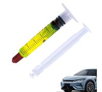 Car Air Conditioner leakDetection Fluorescent Oil - Refrigerant Dye, UV Detection Agent | Long Lasting leakFinder Solution, Fluorescent Syringe Oil for Auto AC, Vehicle Truck RV Cooling Maintenance