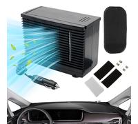 Car Air Conditioner Portable | Mobile Air Conditioner for Car Cooling | 12V Adhesive Cooling Appliance with Water Tank for Basement Camping Commuting Indoor Bedroom Road Trip