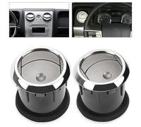 Car Air Conditioner Vent Air Dash Board A/C Air Vent Louvre/Fit for Lincoln MKZ Zephyr/Fit for Ford Fusion Mercury 2006 2007 2008 2009 Air Outlet Duct 8H6Z-19893-AA(2PCS)