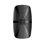 Car Air Conditioner Vent Deflector, 130x72mm Black, Anti-Direct Blowing Cover, Adjustable Retractable Baffle, Flexible 36 Degree Rotation for Home(big)