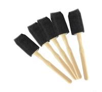 Car Air Conditioner Vent Sponge Brush for Most Cars, 1/2/5/10 Pcs Car Grille Cleaner Brushes fit for Various Models, Black ABS Plastic(5Pcs)