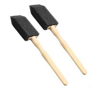 Car Air Conditioner Vent Sponge Brush for Most Cars, 1/2/5/10 Pcs Car Grille Cleaner Brushes fit for Various Models, Black ABS Plastic(2Pcs)