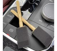 Car Air Conditioner Vent Sponge Brush for Most Cars, 1/2/5/10 Pcs Car Grille Cleaner Brushes fit for Various Models, Black ABS Plastic(10Pcs)