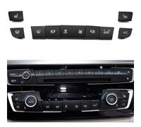 Car Air Conditioning Center Switch Air Conditioning Heater A/C Ventilation Control Panel Replacement For BMW 3 Series F Chassis 1 2 4 Series F30 F32 F34 F35 2013-2019 (B2 Button)