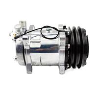 Car Air Conditioning Conditioner AC Compressor 508 SD508 5h14 Tractor Excavator Heavy Duty Truck 2 Groove V Blet Pulley