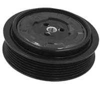 Car Air Conditioning Electromagnetic Clutch, for 6Pk Automobile Conditioner Compressor Pump Head Ac Assembly Auto AC Pulley Assembly