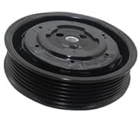 Car Air Conditioning Electromagnetic Clutch, for Volkswagen, for Maiten 6Pk Conditioner Compressor Pump Head Vehicle Pulley Auto AC Pulley Assembly