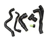 Car Air Conditioning Engine Crankcase Breather Pipe Into The Exhaust Hose For A3 8L A4 B6 A6 C5 Accessories(Green)