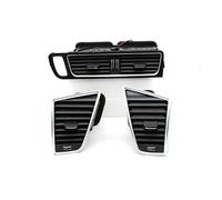 Car Air Conditioning Outlet For Q5 2009-2018 LHD Front Center Console Air Conditioning Ventilation Ac Vent Grille Outlet Frame(LHD-3PCS SET)