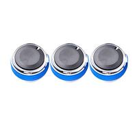 Car Air Conditioning Switch Climate Control AC Volume Tune Trailer Knob Cover Button Trim For 3pcs Buttons Cute Caps Replacement Ac Volume Tune Trailer Knob Cover Trim