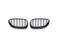 Car air conditioning vent Fit For BMW E60 E61 5 Series 2003-2009 Car Front Bumper Grille Kidney Racing Grill Grilles(Double Line Carbon)