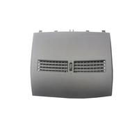 Car Air Conditioning Vent For Nissan Tiida C11 2005-2011 Auto Front Dashboard Middle Air Conditioner Vent Outlet RHD Or LHD Car Finisher-Instrument Panel Rear Grille Console Vent(Gray-LHD)