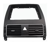 Car Air Conditioning Vent For VW For Caddy For T&OURAN 2004-2016 Front Rear Left Right Centre Chrome Console AC Air Conditioning Outlet Vent(Middle)