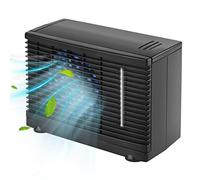 Car Air Cooler Portable Air Conditioner Fan for Car, Personal Evaporative Air Cooler Adjustable Speed Mini Evaporative Cooler With Adhesive Tape Mounting for Vehicle